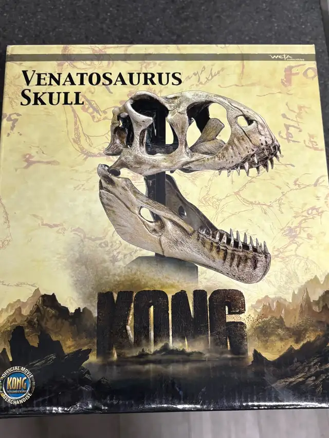 Kong: The 8th Wonder of the World Venatosaurus Skul
