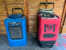 Two industrial dehumidifiers for sale