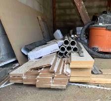 Free -  baseboard. door casing. shoe moulding. part sheet of MDF