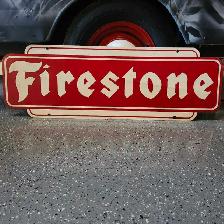Rare Firestone sign
