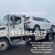 ACHAT AUTO SCRAP / RECU SAAQ / TOWING GRATUIT / CASH - Photo 2