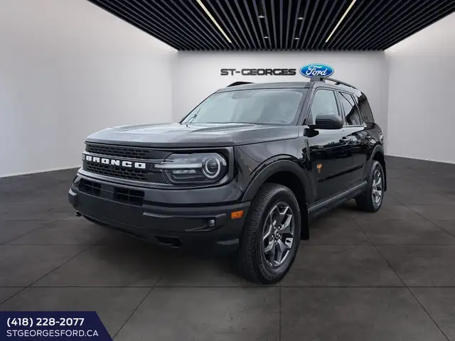 FORD BRONCO SPORT BADLANDS AWD 2.0L ECOBOOST TOUT EQUIPÉ MAGS 17