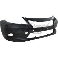 Lexus Es350 2013-2015 Bumper Front Primed W/Sensor Hole - Photo 3