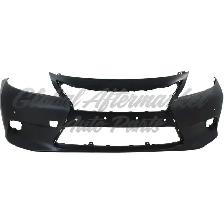 Lexus Es300h 2013-2015 Bumper Front Primed W/Sensor Hole - Photo 2