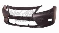 Lexus Es300h 2013-2015 Bumper Front Primed Without Sensor Hole