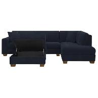 Thomasville Miles 3-piece Fabric Sectional - Photo 2