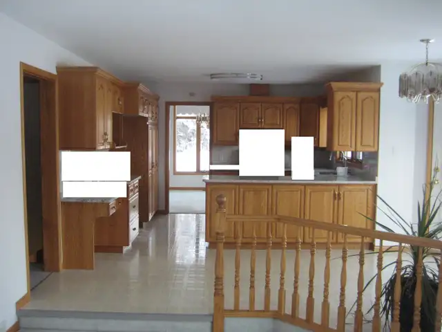 Kitchen cabinets