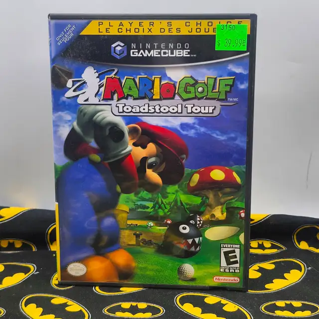 Mario Gold Toadstool Tour - GameCube - In Case (#3150)