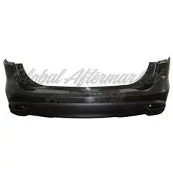 Mazda 5 2012-2015 Bumper Rear Partial Primed Without Sensor
