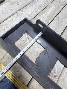 mini skid steer backmount plate - Photo 2