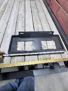 mini skid steer backmount plate - Photo 3