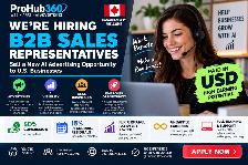 Remote B2B Sales Representative – AI Advertising | Paid in USD