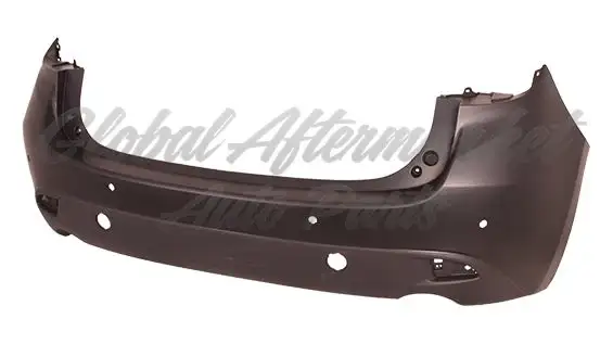 Mazda 3 2014-2016 Bumper Rear Primed W/Textured Lower Hb