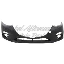 Mazda 3 2014-2016 Bumper Front Primed - Photo 2