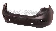 Mazda 3 2014-2018 Bumper Rear Primed W/Textured Lower Sdn