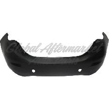 Mazda 3 2014-2018 Bumper Rear Primed W/Textured Lower Sdn - Photo 2