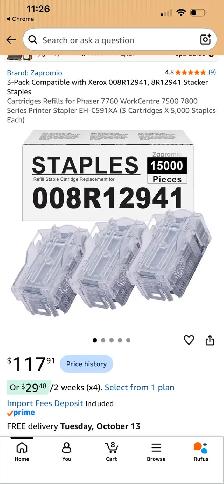 Pack Compatible with Xerox 008R12941, 8R12941 Stacker Staples - Photo 3