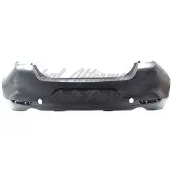 Mazda 3 2019-2025 Bumper Rear Primed W/Textured Lower Without