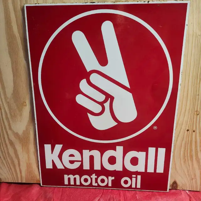 Kendall Motor Oil Sign