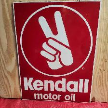 Kendall Motor Oil Sign
