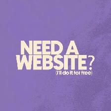Need a new website? (free offer)