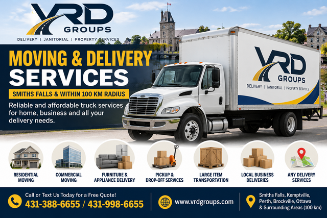 Moving Service and dedicate Delivery service Truck and Van