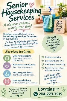 Senior Housekeeping Services