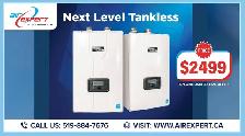 WATER HEATER WATER HEATER TANKLESS WATER HEATER INSTALLED