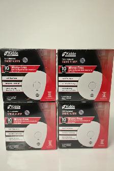 Smoke Alarm 120v Hardwired Battery Backup Brand New set of 4pc - Photo 7