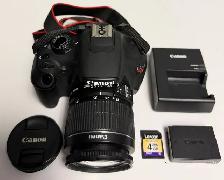 Canon EOS Rebel T5 18MP DSLR Camera with EF-S 18-55mm Lens