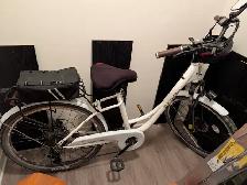 Vélo électrique. 36volt 500watt avec 2 batteries