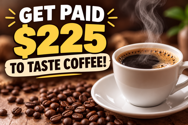 Get Paid $225 to Taste Coffee! ☕ Richmond Hill – Ages 45–60
