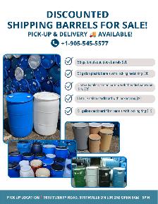 $10 shipping barrels Available!!