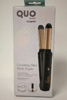 hair styling tool QUO conair cordless mini multi styler New