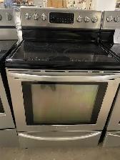Cuisinière stainless vitrocéramique Kitchen Aid