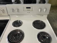 Cuisinière blanche ronds serpentins Whirlpool - Photo 2