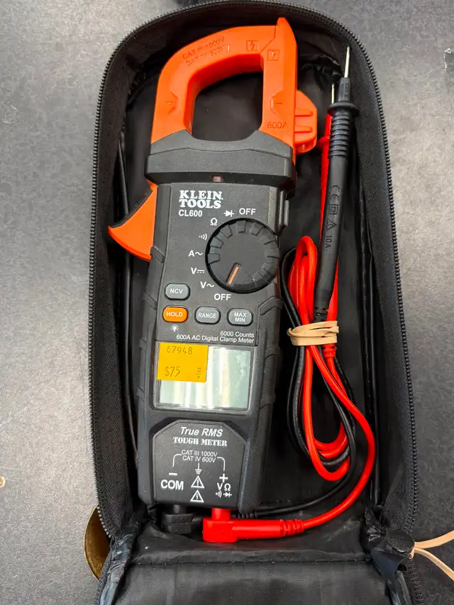 Klein Tools CL600 True RMS Digital Clamp Multimeter