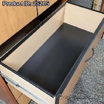 Two-Tone 2 Door, 3 Drawer Storage & File Cabinet - Photo 4
