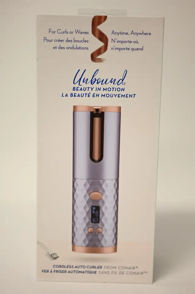 Unbound Cordless Auto Curler Brand New in Box