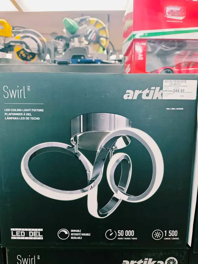 Plafonnier LED Artika Swirl
