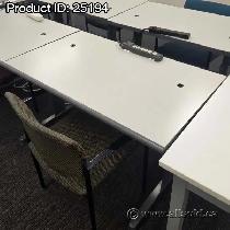 Teknion Grey Office Height Adjustable Training Table 42' x 24'