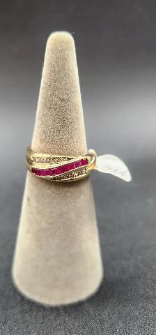 10k & 14k Gold Rings with Diamonds, Sapphire, Rubies.. - Photo 6