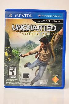 Uncharted Golden Abyss PS Vita Game USED in working