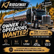 KJ Ridgeway Trucking Owner Operator Opportunities
