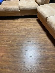 Walnut laminate flooring (used) - Photo 2