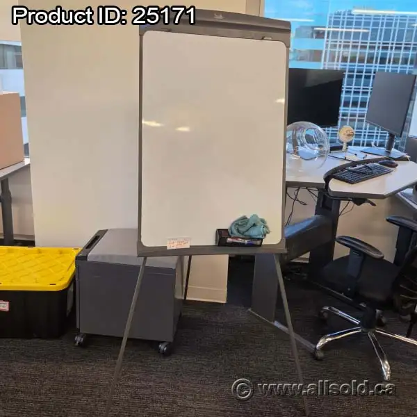 Quartet Standard Nano-Clean Whiteboard Easel, 27' x 43'