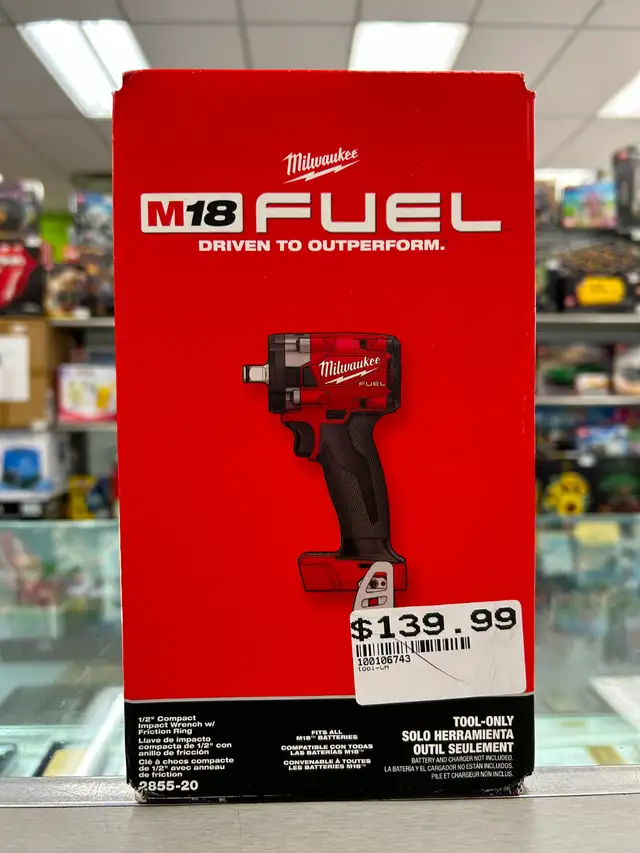 Milwaukee M18 1/2' Impact Wrench 2855-20 - BRAND NEW