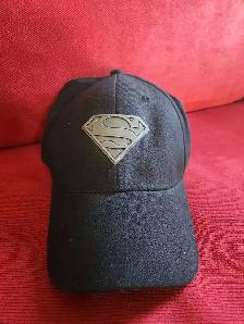 MEN'S S/M SUPERMAN BLACK CAP BOWMANVILLE