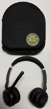 Jabra Evolve 75 MS Stereo Bluetooth Headset - Photo 2