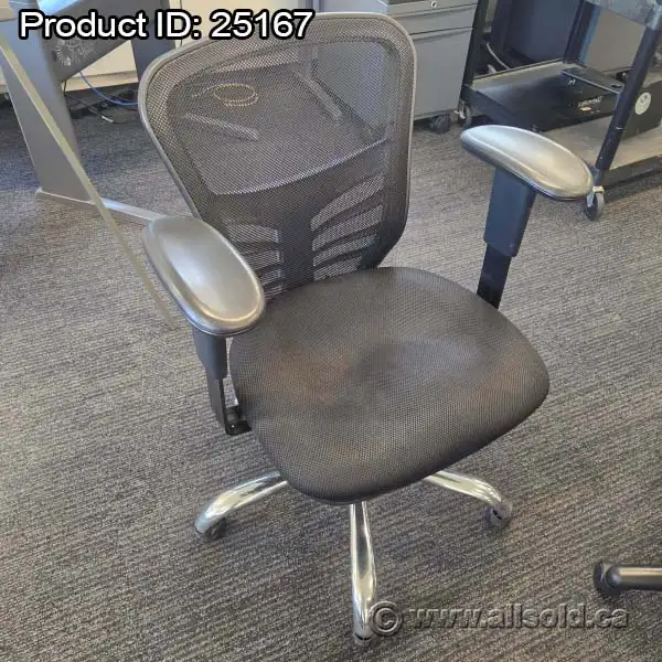 Modway Black Mesh Back Adjustable Office Task Chair